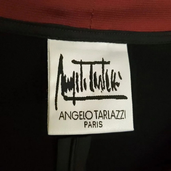 Vintage ANGELO TARLAZZI Paris Wool Blouse Top Long Sleeve size 10 (medium/large) - Picture 3 of 15